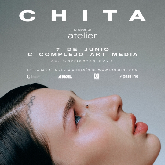 Chita presenta su nuevo álbum “atelier” + show en C Complejo art media