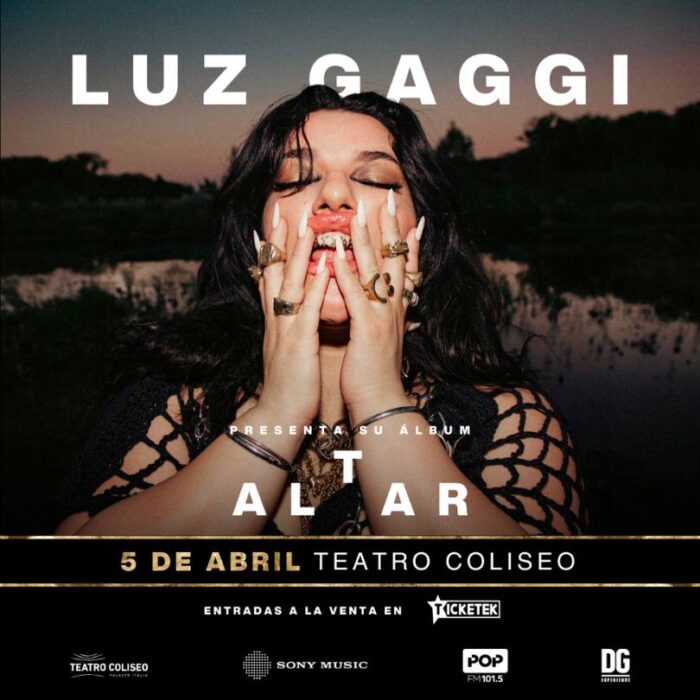 Luz Gaggi at the Coliseo Theater