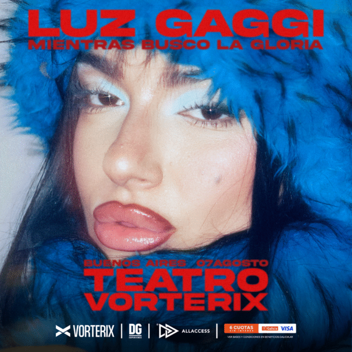Luz Gaggi en Vorterix